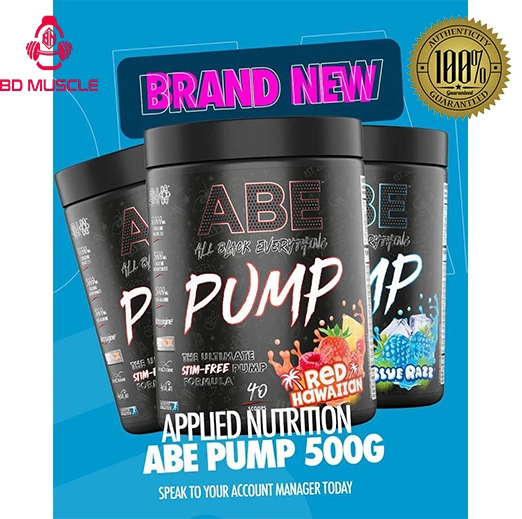 Applied nutrition Abe Pump Zero Stim 500 Gram Pre Work-Out