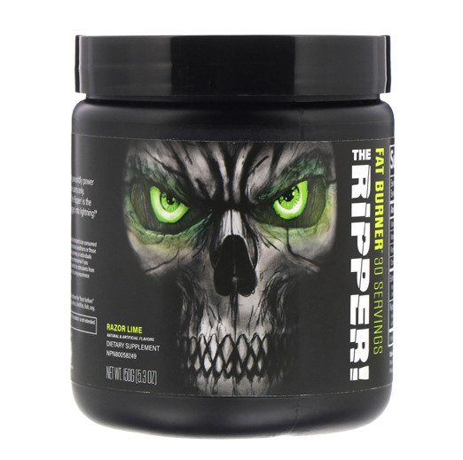JNX Sports The Ripper Shredding Thermogenic Fat Burner, Pre-Workout  30 Servings