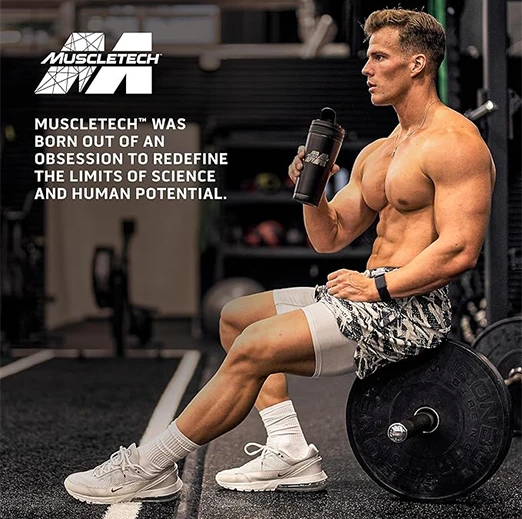 MuscleTech Testosterone Booster for Men, AlphaTest for Muscle Growth, Stamina & Energy - 120 Pills 60 Servings