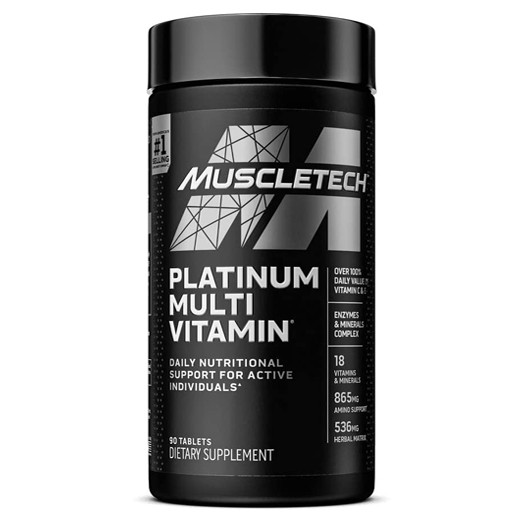 MuscleTech Platinum Multivitamin 90 tablets